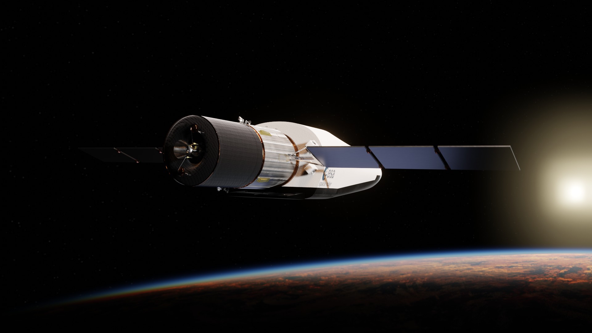 Reusable spacecraft support
